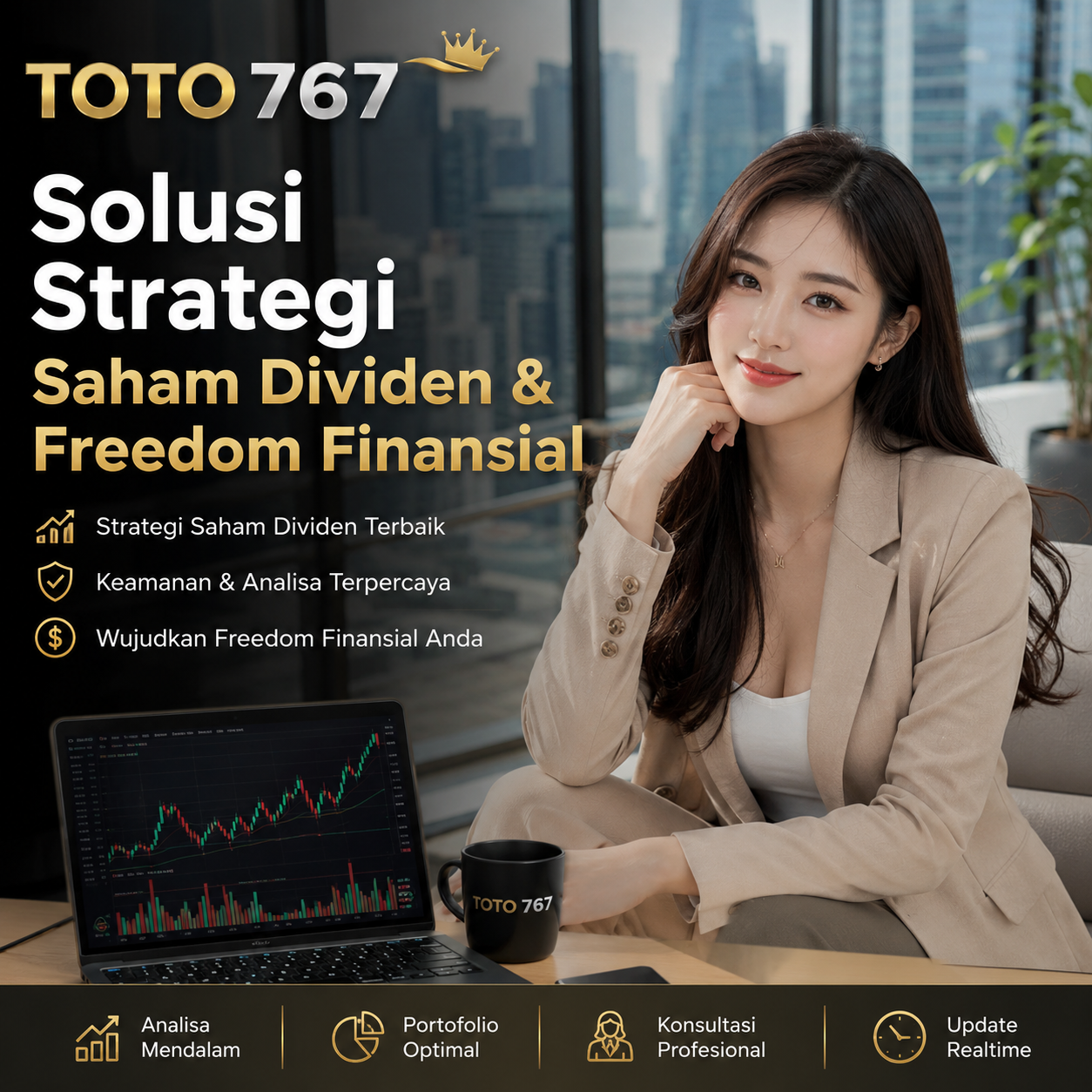 TOTO767 Solusi Strategi Saham Dividen & Freedom Finansial